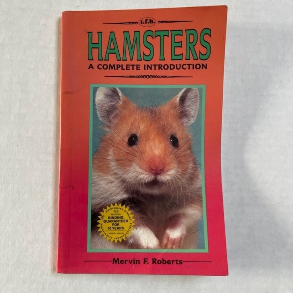 Hamsters A Complete Introduction Book By Mervyn Roberts 1987‎ Illustrated Color